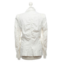 Ann Demeulemeester Blazer in Crème