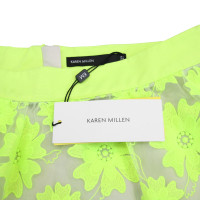 Karen Millen Neon green skirt