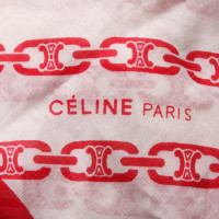 Céline Sciarpa in Cotone in Rosso
