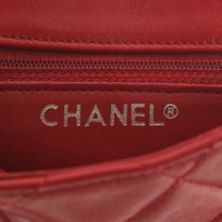 Chanel Sac à bandoulière en Cuir en Rouge