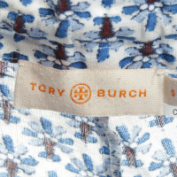 Tory Burch Pantalon en lin avec motif