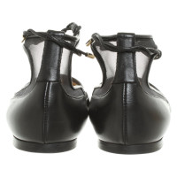 Jimmy Choo Slippers/Ballerinas Leather in Black