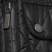 Barbour Gewatteerde jas in zwart