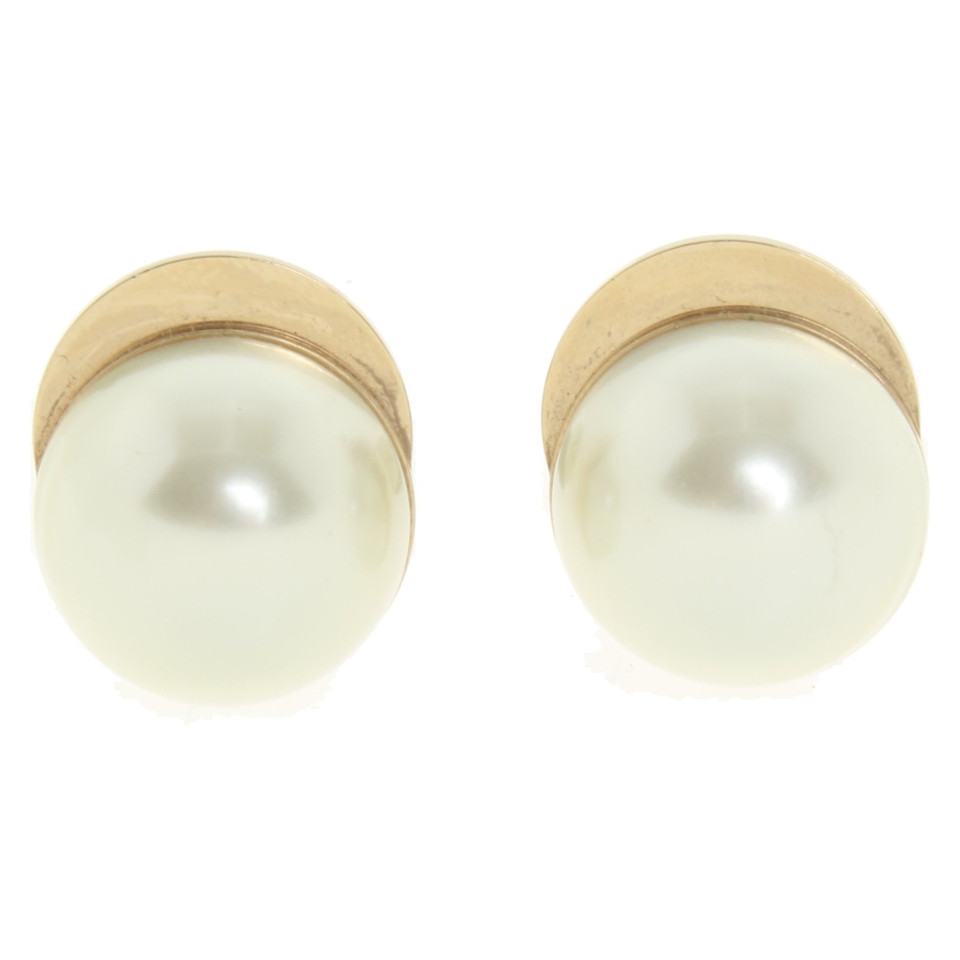 Christian Dior Orecchini con perle