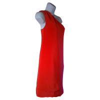 Reiss Silk dress in coral red