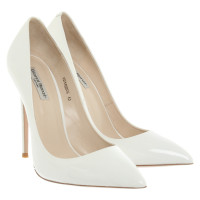 Gianni Renzi Couture Pumps/Peeptoes Patent leather in White