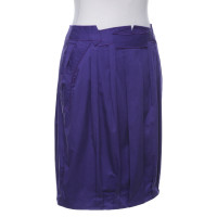 Moschino Love Skirt Cotton in Violet