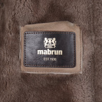 Mabrun Jacke/Mantel aus Pelz in Beige
