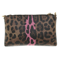 Dolce & Gabbana clutch with leopard print