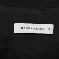 René Lezard Vest in Zwart