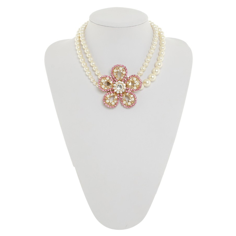 Miu Miu Necklace with pearls
