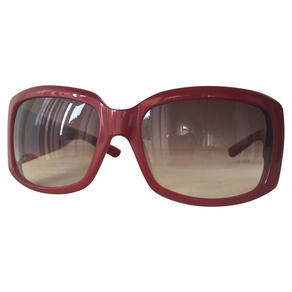 Armani occhiali da sole rossi