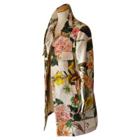Shirtaporter Coat with a floral pattern