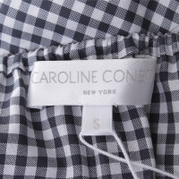 Caroline Constas Jurk met geruit patroon