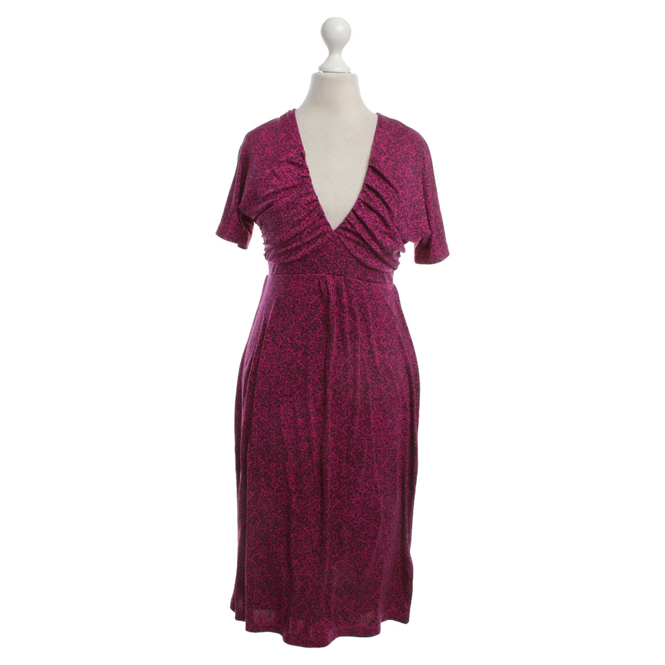 Allude Dress in Fuchsia