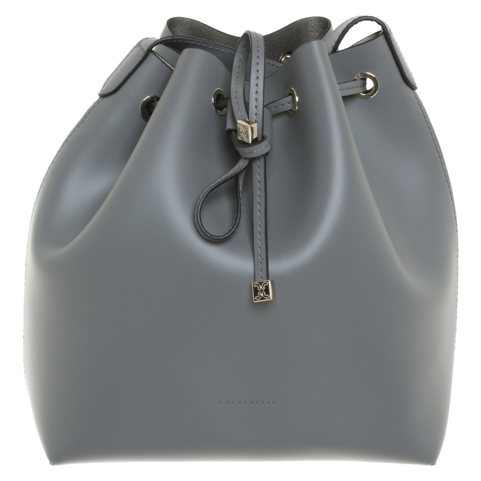 Coccinelle Shoulder bag Leather in Grey