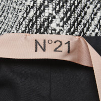 No. 21 Blazer in zwart / wit