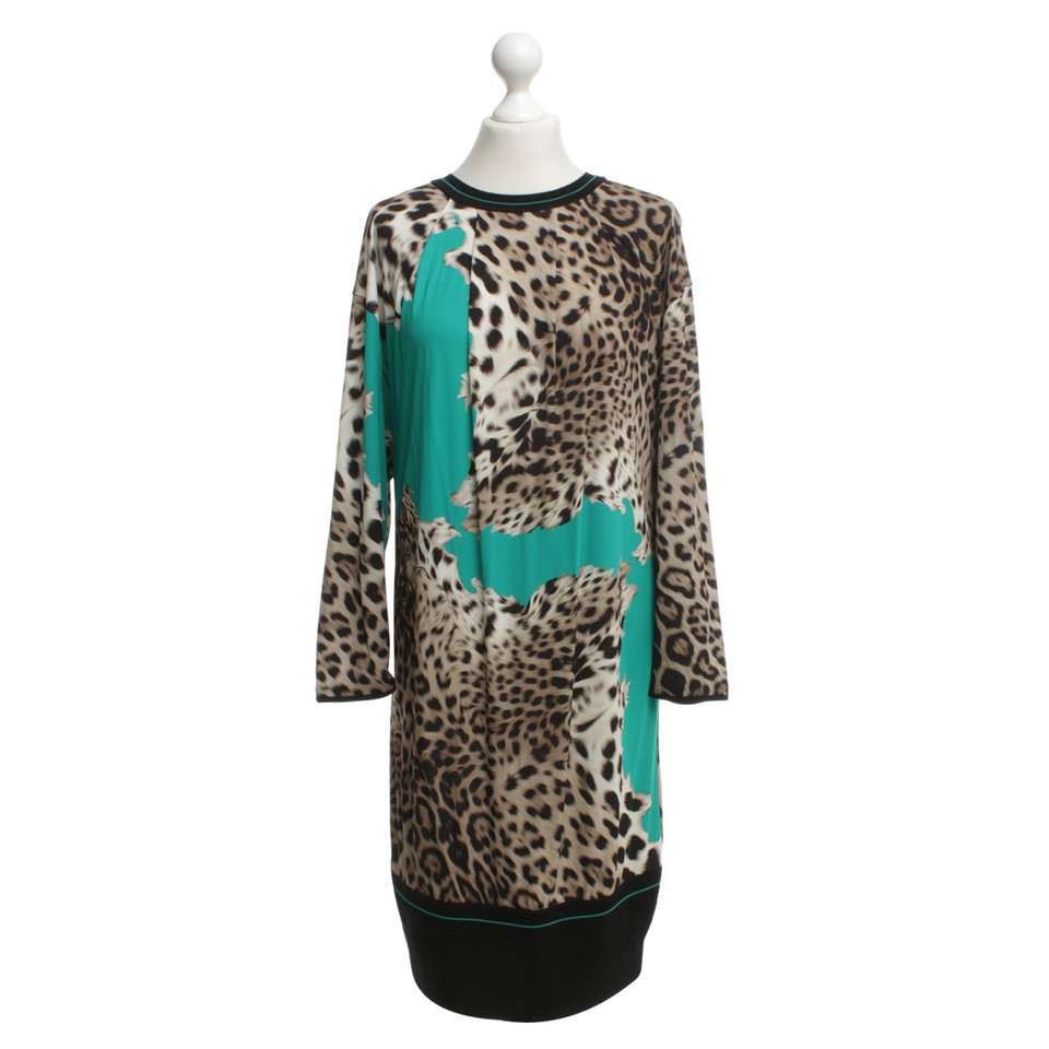 Roberto Cavalli Kleid mit Leoparden-Print