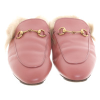 Gucci Slippers/Ballerinas Leather in Pink