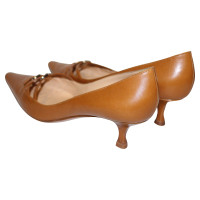 Sergio Rossi  pumps leather in brown