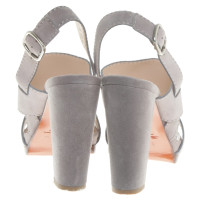 Santoni Sandals in Gray