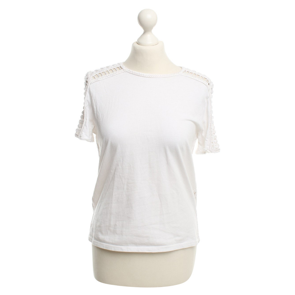 Maje T-shirt in White
