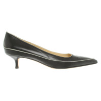 Pollini Pumps/Peeptoes Leer