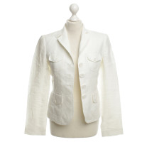 Windsor Linen blazer in white