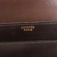 Hermès Handtas Leer in Bruin