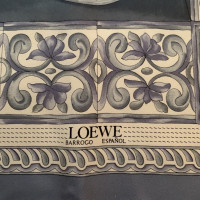 Loewe Echarpe/Foulard en Soie en Bleu