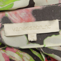 Vanessa Bruno Zijden blouse met bloemenmotief