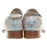 Jil Sander Slippers/Ballerinas Patent leather in Grey