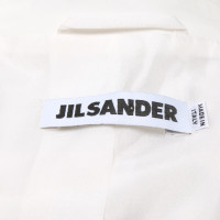 Jil Sander Blazer en Coton en Blanc