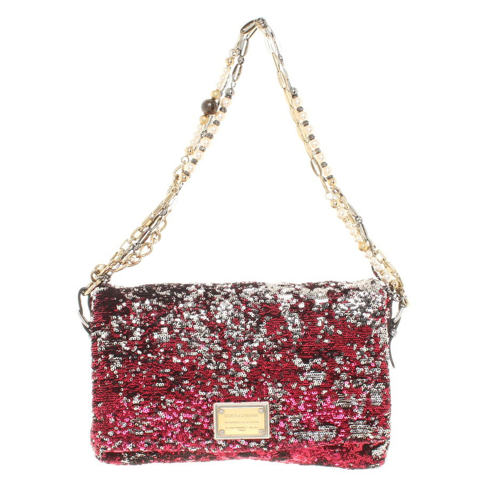 Dolce & Gabbana Handtas met pailletten