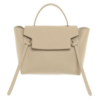 Céline Belt Bag Mini in Pelle in Beige