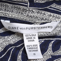 Diane Von Furstenberg Wrap dress with paisley pattern