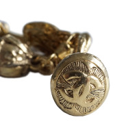 Chanel Gripoix bracelet with angels, coins and glass ball