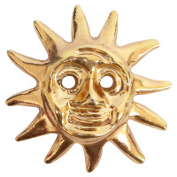 Christian Lacroix Broche avec motif soleil