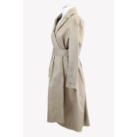 Maje Jacke/Mantel aus Baumwolle in Beige