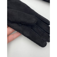 Chanel Handschoenen Bont in Zwart