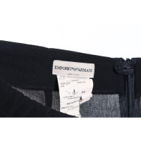 Emporio Armani Broeken Wol in Zwart
