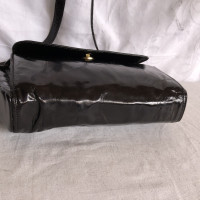 Christian Dior Clutch Bag Leather in Black
