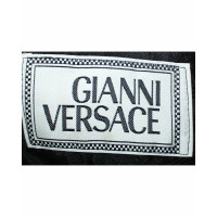 Gianni Versace Jas/Mantel in Zwart