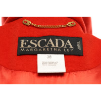 Escada Giacca/Cappotto in Rosso