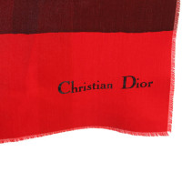 Christian Dior Zijden sjaal met print