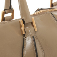 Tod's Handbag Patent leather in Beige