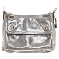 Coach borsa a tracolla color argento