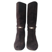 Gucci Gucci Stiefel aus Veloursleder 