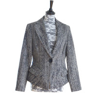 Barbara Schwarzer Blazer avec motif de chevrons