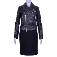 Dsquared2 Veste/Manteau en Cuir en Noir